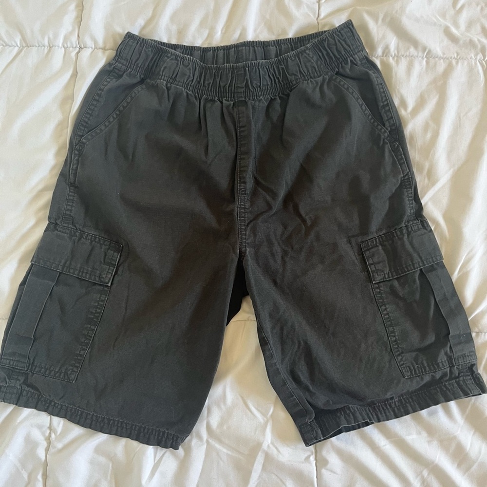 Place Men's Charcoal Cargo Shorts